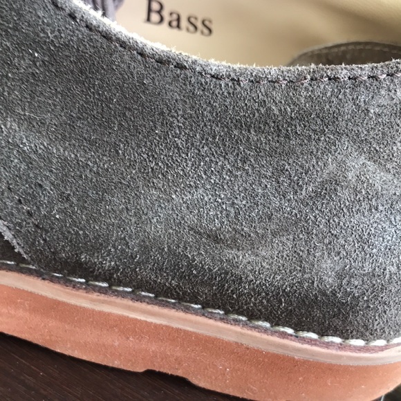 GH BASS SUEDE LEATHER DERBY SHOES WITH SUPER SOLES - Picture 4 of 10